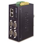 Planet ICS-2400T, konvertor RS-232/422/485 na IP, 4x COM, 2x 100Base-T, ESD+EFT 6kV