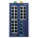 Planet IGS-4215-24T4X průmyslový L2 switch, 24 GbE, 4x10Gb SFP+, -40~75°C, 9-48VDC, IP30, fanless
