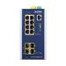 Planet IGS-5225-8P4S-12V průmysl L2/L3 PoE switch, 8x1Gb, 4xSFP, 8xPoE 802.3at 30/240W -40až75°C, dual12-54VDC, IP30