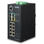 PLANET IGS-5225-8T2S2X Průmyslový Switch 8x 10/100/1000T, 2x 100/1000X SFP, 2x 10G SFP+, -40~+75°C