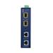 Planet IGT-900-2T2S IP30 průsmyslový konvertor 2x 1000Base-T, 2x SFP port, SNMP, VLAN, Backup Link, -40až+75st, 9-48VDC