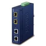 Planet IGT-900-2T2S IP30 průsmyslový konvertor 2x 1000Base-T, 2x SFP port, SNMP, VLAN, Backup Link, -40až+75st, 9-48VDC