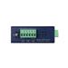 PLANET IGTP-802TS konvertor RJ45/SC, 1Gbps, PoE injektor 802.3at, -40 až 75 st.C, IP30, SM s SC 12-48 V DC