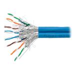 PLANET kabel SFTP, drát, Cat 6A, 4p, 500MHz, LS0H, TWIN stíněný každý pár,Planet Elite, modr KAB-SFTP6A--LSOH-BLUE-2*100