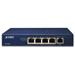 Planet POE-E304, Ultra PoE gigabit ethernet extender, 1+4x 1000Base-T, IEEE802.3at (50W), ESD+EFT