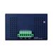PLANET Průmyslový L2 PoE 1Gbps switch, 8xTP + 2xSFP, 802.3at 30/240W, IP30, -40~+75°C, 48-56VDC IGS-1020PTF
