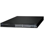 Planet SGS-6341-24T6X L3 switch, 24x1Gb, 6x10Gb SFP+, HW/IP stack, VSF/Cluster, NIS2+NDAA