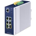 Planet TSN-5225-4T2S průmyslový TSN L2+ switch, 4x1Gb, 2x2.5G SFP, 1x RJ45-to-RS232, RING, 1588PTP, -40~75°C