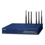 Planet VR-300FW-NR 5G Enterprise router/firewall VPN/VLAN/QoS/HA/AP kontroler, 1xWAN(SD-WAN), 4xLAN, 1xSFP, WiFi802.11a