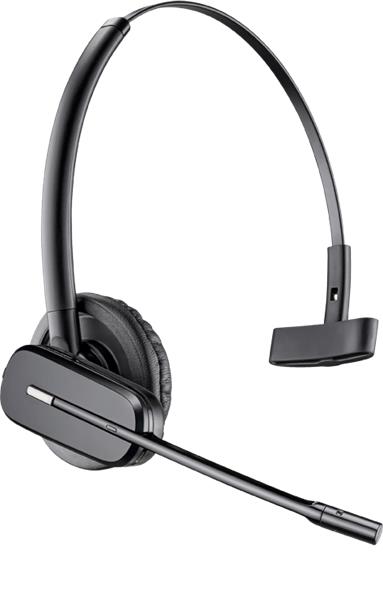 Plantronics CS540 bezdrôtová náhlavná súprava na jedno ucho s háčikom a so sponou, sada s APS-11, 38987-01