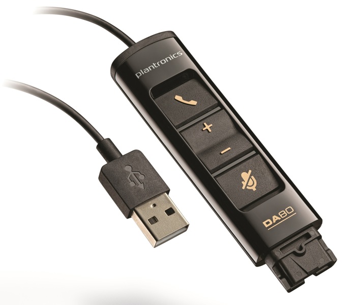 Plantronics DA80, USB-QD, ovl. 201852-02