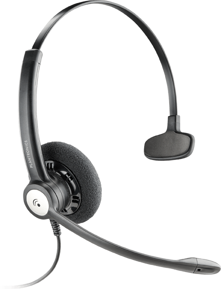 Plantronics ENTERA HW111 N/A náhlavná súprava na jedno ucho so sponou 79180-13