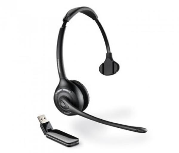 Plantronics W430/A Savi DECT bezdrôtová náhlavná súprava na jedno ucho s háčikom 82396-12