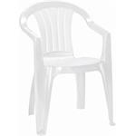 Plastová stolička Keter Sicilia bílá 137185