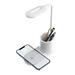 PLATINET DESK LAMP WIRLESS CHARGER 8W WHITE PDL1930