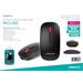Platinet OMEGA Bluetooth kancelářská myš 3D, vestavěná baterií 500mAh, 2.4G, 1200DPI
