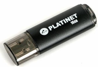 PLATINET PENDRIVE USB 2.0 X-Depo 16GB černý PMFE16B