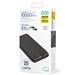PLATINET POWER BANK 10000 MAH 3,7V 37Wh 10W 2xUSB-C 1xUSB-A BLACK PMPB1010B