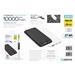 PLATINET POWER BANK 10000 MAH 3,7V 37Wh 10W 2xUSB-C 1xUSB-A WHITE PMPB1010W