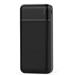 PLATINET POWER BANK 20000mAh Polymer ABS Texture Black PMPB20W706B