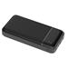PLATINET POWER BANK 20000mAh Polymer ABS Texture Black PMPB20W706B
