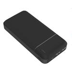 PLATINET POWER BANK 20000mAh Polymer ABS Texture Black PMPB20W706B