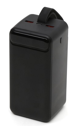 PLATINET POWER BANK 30000mAh Polymer ABS Texture Black PMPB5020