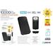 PLATINET POWERBANK 10000 mAh SOLAR PANEL WIRELESS CHARGER 15W 2X USB-A, 1X USB-C PMPB10SPW15