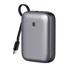 Platinet Powerbanka 10000 mAh 20W Power Delivery, 2xUSB-C, 1xUSB-A, kabel USB-C 1m, černá PLAPMPB1020C