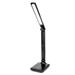 PLATINET stolní lampa LED REMUS 5W, USB nabíječka, dotykový panel, černá PDL194B