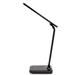 PLATINET stolní lampa LED REMUS 5W, USB nabíječka, dotykový panel, černá PDL194B