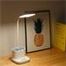 Platinet stolní LED lampa 5W, integrovaná baterie 2400mAh, USB port, bílá PLADLL008BL