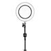 Platinet stolní LED lampa Magnify 10W stmívatelná s lupou, černá PLADLL11N