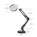 Platinet stolní LED lampa Magnify 10W stmívatelná s lupou, černá PLADLL11N