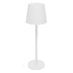 PLATINET TABLE WATERPROOF IP44 REGULATION RECHARGABLE WHTE PTL44W