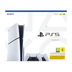 PlayStation 5 1TB (Model Slim) + PlayStation 5 DualSense Wireless Controller, black & white [CFI-2116]