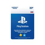 PlayStation Live Cards 20 EUR Hang pro SK PS Store PS719455592