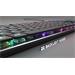 Plochá mechanická klávesnice Genesis Thor 420 RGB US, Content Slim Blue switch, software NKG-1587