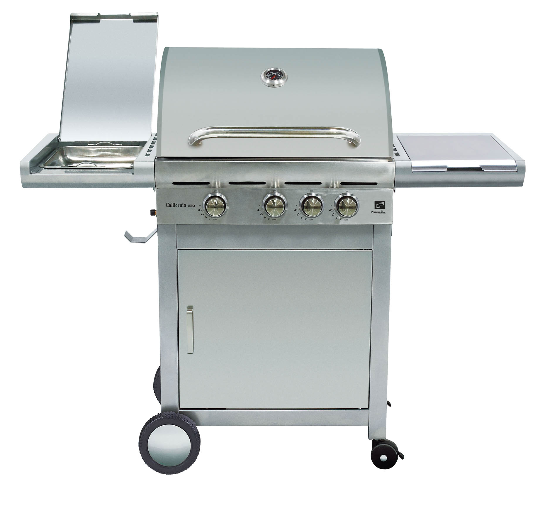 Plynový gril G21 California BBQ Premium line, 4 hořáky GAH-3ED