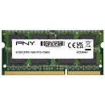 PNY 8GB DDR3 1600MHz / SO-DIMM / CL11 / 1,35V SOD8GBN12800/3L-SB