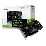 PNY VGA NVIDIA GeForce RTX 5050 8GB Dual Fan, RTX 5050, 8GB GDDR6, 3xDP, 1xHDMI VCG50508DFXPB1