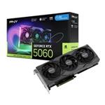PNY VGA Nvidia GeForce RTX 5060 8GB ARGB, RTX 5060, 8GB GDDR7, 3xDP, 1xHDMI VCG50608TFXXPB1-O