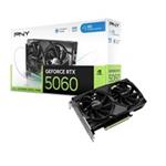 PNY VGA NVIDIA GeForce RTX 5060 Dual Fan 8GB OC, RTX 5060 OC, 8GB GDDR7, 3xDP, 1xHDMI VCG50608DFXPB1-O