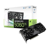 PNY VGA Nvidia GeForce RTX 5060 Ti 16GB Dual Fan, RTX 5060 Ti, 16GB GDDR7, 3xDP, 1xHDMI VCG5060T16DFXPB1