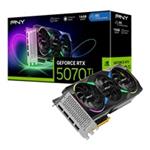 PNY VGA Nvidia GeForce RTX 5070 Ti 16GB ARGB OC Triple Fan, RTX 5070 Ti OC, 16GB GDDR7, 3x DP, 1x HD VCG5070T16TFXXPB1-O