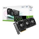 PNY VGA NVIDIA GeForce RTX 5070 Triple Fan 12GB, RTX 5070, 12GB GDDR7, 3xDP, 1xHDMI VCG507012TFXPB1
