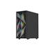 Počítačová skříň Genesis DIAXID 605 ARGB. MIDI. USB-C. černá/Midi Tower/Transpar./Černá NPC-2172