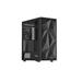 Počítačová skříň Genesis DIAXID 605F MIDI. USB-C. černá/Midi Tower/Transpar./Černá NPC-2046