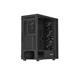 Počítačová skříň Genesis DIAXID 605F MIDI. USB-C. černá/Midi Tower/Transpar./Černá NPC-2046