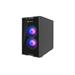 Počítačová skříň Genesis IRID 353 ARGB MICRO (USB 3.0), 4x 120m ventilátory ARGB ovládané z MB Z28895